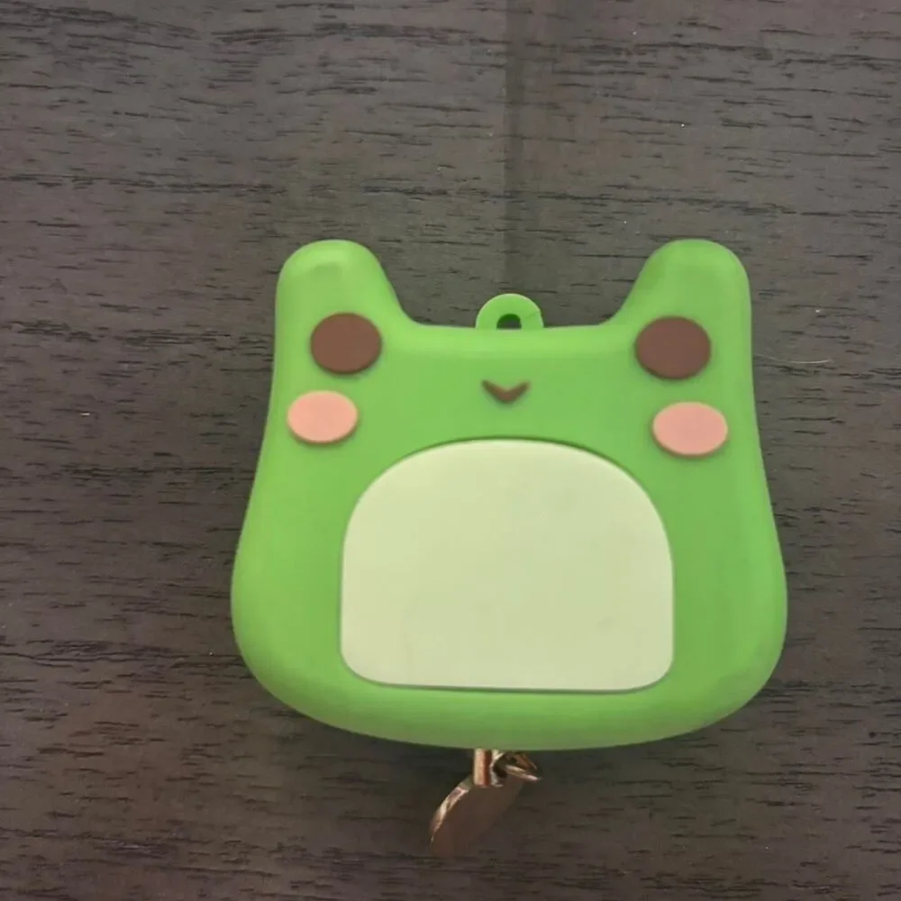 cute kawaii green froggy emergency key alarm (brand: tinyprotectors)